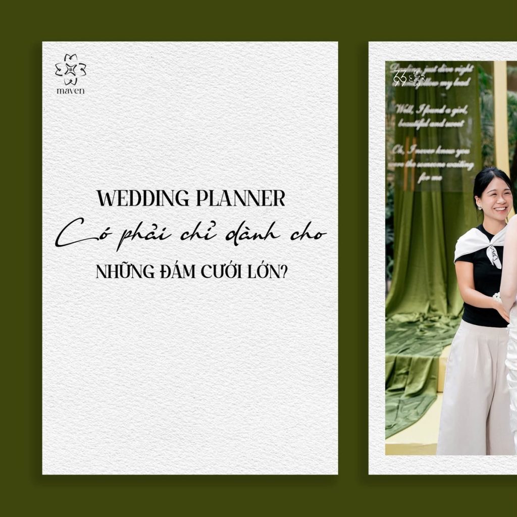 Ảnh bìa Maven đặt câu hỏi Wedding Planner có cần cho đám cưới quy mô vừa và nhỏ